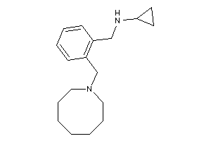 [2-(azocan-1-ylmethyl)benzyl]-cyclopropyl-amine