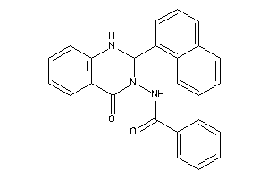 N-[4-keto-2-(1-naphthyl)-1,2-dihydroquinazolin-3-yl]benzamide