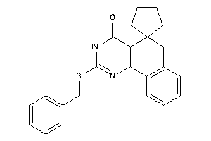 2-(benzylthio)spiro[3,6-dihydrobenzo[h]quinazoline-5,1'-cyclopentane]-4-one