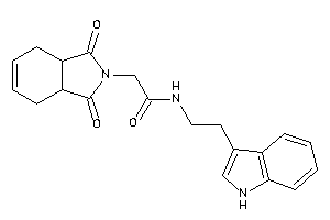 2-(1,3-diketo-3a,4,7,7a-tetrahydroisoindol-2-yl)-N-[2-(1H-indol-3-yl)ethyl]acetamide