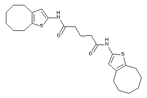 N,N'-bis(4,5,6,7,8,9-hexahydrocycloocta[b]thiophen-2-yl)glutaramide