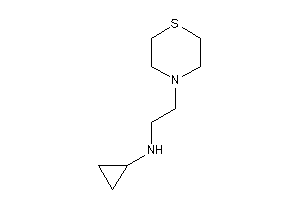 Cyclopropyl(2-thiomorpholinoethyl)amine
