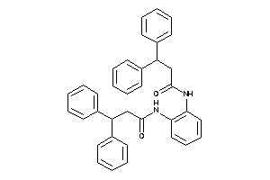 N-[2-(3,3-diphenylpropanoylamino)phenyl]-3,3-diphenyl-propionamide