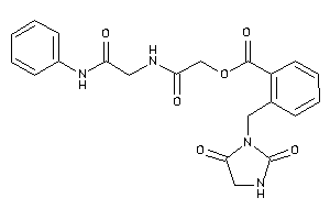 2-[(2,5-diketoimidazolidin-1-yl)methyl]benzoic Acid [2-[(2-anilino-2-keto-ethyl)amino]-2-keto-ethyl] Ester