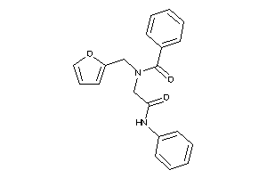 Image of N-(2-anilino-2-keto-ethyl)-N-(2-furfuryl)benzamide