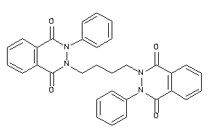 2-[4-(1,4-diketo-3-phenyl-phthalazin-2-yl)butyl]-3-phenyl-phthalazine-1,4-quinone
