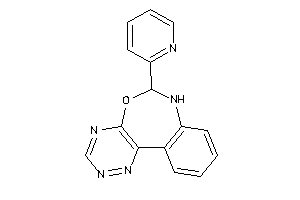 6-(2-pyridyl)-6,7-dihydro-[1,2,4]triazino[5,6-d][3,1]benzoxazepine