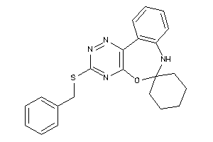 3-(benzylthio)spiro[7H-[1,2,4]triazino[5,6-d][3,1]benzoxazepine-6,1'-cyclohexane]