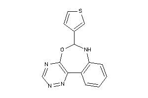 6-(3-thienyl)-6,7-dihydro-[1,2,4]triazino[5,6-d][3,1]benzoxazepine