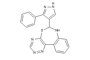 6-(3-phenyl-1H-pyrazol-4-yl)-6,7-dihydro-[1,2,4]triazino[5,6-d][3,1]benzoxazepine