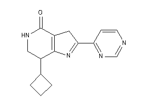 Image of 7-cyclobutyl-2-(4-pyrimidyl)-3,5,6,7-tetrahydropyrrolo[3,2-c]pyridin-4-one