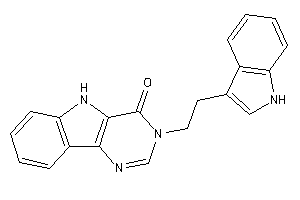 3-[2-(1H-indol-3-yl)ethyl]-5H-pyrimido[5,4-b]indol-4-one