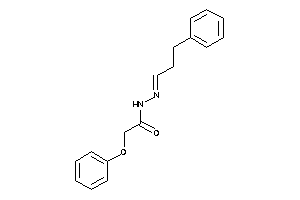 2-phenoxy-N-(3-phenylpropylideneamino)acetamide