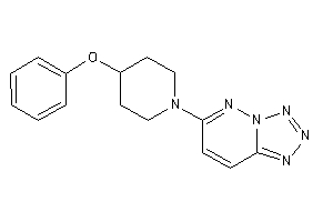 6-(4-phenoxypiperidino)tetrazolo[5,1-f]pyridazine