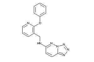 (2-phenoxy-3-pyridyl)methyl-(tetrazolo[5,1-f]pyridazin-6-yl)amine