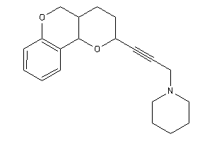 1-[3-(2,3,4,4a,5,10b-hexahydropyrano[3,2-c]chromen-2-yl)prop-2-ynyl]piperidine