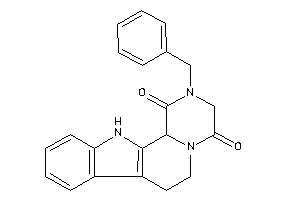 2-benzyl-6,7,12,12b-tetrahydro-3H-pyrazino[2,1-a]$b-carboline-1,4-quinone
