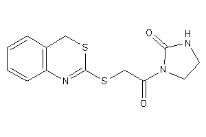 1-[2-(4H-3,1-benzothiazin-2-ylthio)acetyl]-2-imidazolidinone