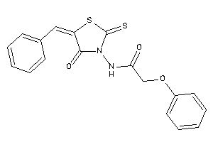 N-(5-benzal-4-keto-2-thioxo-thiazolidin-3-yl)-2-phenoxy-acetamide