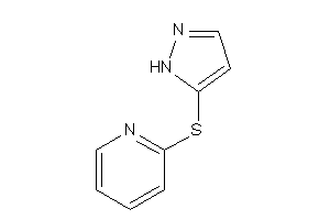 2-(1H-pyrazol-5-ylthio)pyridine