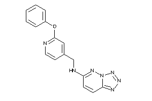 (2-phenoxy-4-pyridyl)methyl-(tetrazolo[5,1-f]pyridazin-6-yl)amine