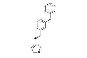 Isothiazol-5-yl-[(2-phenoxy-4-pyridyl)methyl]amine