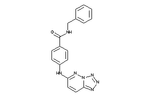 N-benzyl-4-(tetrazolo[5,1-f]pyridazin-6-ylamino)benzamide