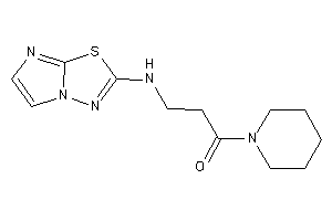 3-(imidazo[2,1-b][1,3,4]thiadiazol-2-ylamino)-1-piperidino-propan-1-one