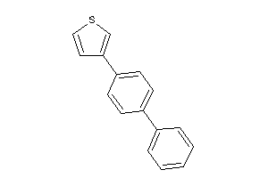3-(4-phenylphenyl)thiophene