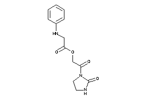 2-anilinoacetic Acid [2-keto-2-(2-ketoimidazolidin-1-yl)ethyl] Ester