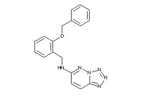 (2-benzoxybenzyl)-(tetrazolo[5,1-f]pyridazin-6-yl)amine