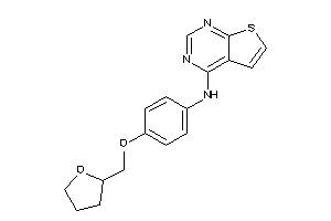 [4-(tetrahydrofurfuryloxy)phenyl]-thieno[2,3-d]pyrimidin-4-yl-amine