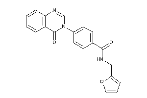 N-(2-furfuryl)-4-(4-ketoquinazolin-3-yl)benzamide