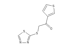 2-(1,3,4-thiadiazol-2-ylthio)-1-(3-thienyl)ethanone