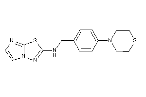 Imidazo[2,1-b][1,3,4]thiadiazol-2-yl-(4-thiomorpholinobenzyl)amine