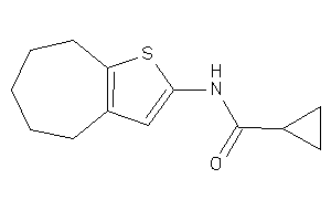 N-(5,6,7,8-tetrahydro-4H-cyclohepta[b]thiophen-2-yl)cyclopropanecarboxamide