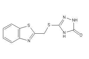 3-(1,3-benzothiazol-2-ylmethylthio)-1,4-dihydro-1,2,4-triazol-5-one