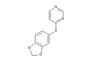 4-(1,3-benzodioxol-5-yloxy)pyrimidine