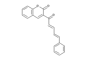 3-(5-phenylpenta-2,4-dienoyl)coumarin