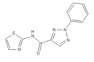 2-phenyl-N-thiazol-2-yl-triazole-4-carboxamide