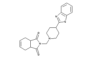 2-[[4-(1,3-benzothiazol-2-yl)piperidino]methyl]-3a,4,7,7a-tetrahydroisoindole-1,3-quinone