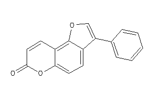 3-phenylfuro[2,3-f]chromen-7-one
