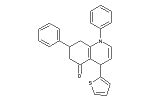 1,7-diphenyl-4-(2-thienyl)-4,6,7,8-tetrahydroquinolin-5-one