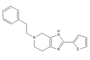 5-phenethyl-2-(2-thienyl)-3,4,6,7-tetrahydroimidazo[4,5-c]pyridine