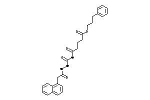 5-keto-5-[[[2-(1-naphthyl)acetyl]amino]thiocarbamoylamino]valeric Acid 3-phenylpropyl Ester