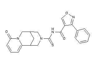 Image of N-(ketoBLAHcarbothioyl)-3-phenyl-isoxazole-4-carboxamide