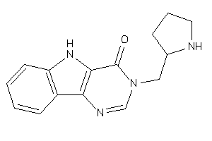 3-(pyrrolidin-2-ylmethyl)-5H-pyrimido[5,4-b]indol-4-one
