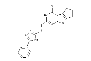 [(5-phenyl-4H-1,2,4-triazol-3-yl)thio]methylBLAHone