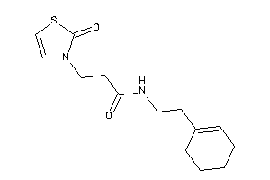 N-(2-cyclohexen-1-ylethyl)-3-(2-keto-4-thiazolin-3-yl)propionamide