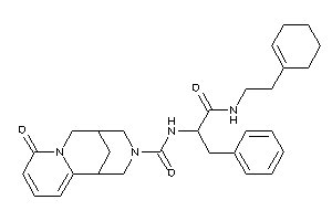 Image of N-[1-benzyl-2-(2-cyclohexen-1-ylethylamino)-2-keto-ethyl]-keto-BLAHcarboxamide